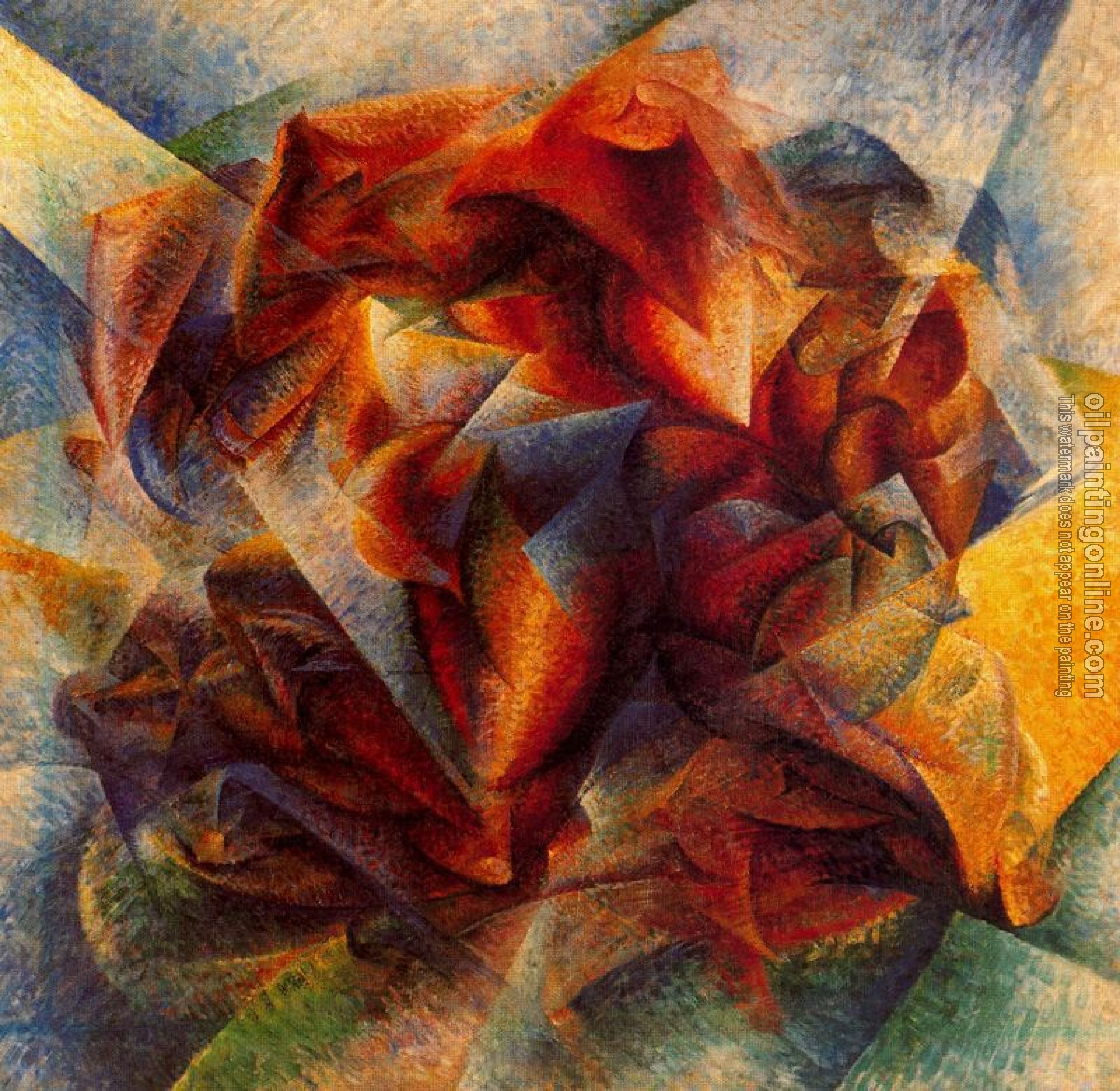 Umberto Boccioni - Dynamism of a Soccer Player